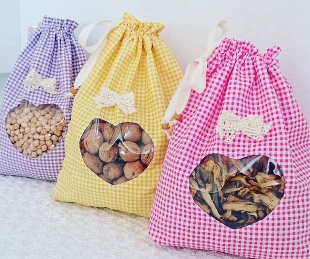 Fabric gift bags