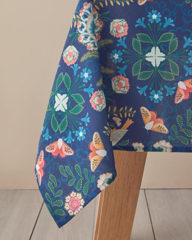 Perfection Polyester Masa Örtüsü Lacivert 107